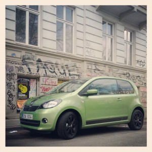 ŠKODA Citigo in der City