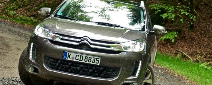 Citroën C4 AirCross Frontansicht Citroën C4 AirCross Frontansicht
