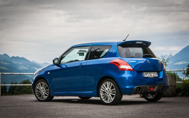Suzuki Swift Sport Testwagen Suzuki Swift Sport Testwagen