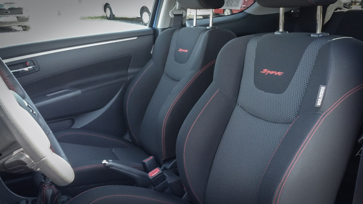 Suzuki Swift Sport Innenraum Suzuki Swift Sport Innenraum