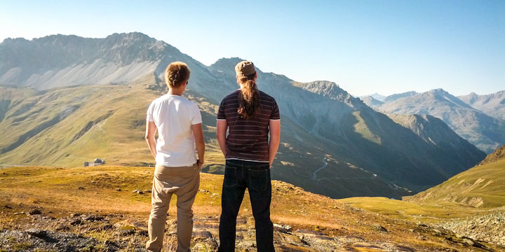 Über das erlebte sinnieren - mit Boxster und Elfer das Stilfser Joch hoch und runter