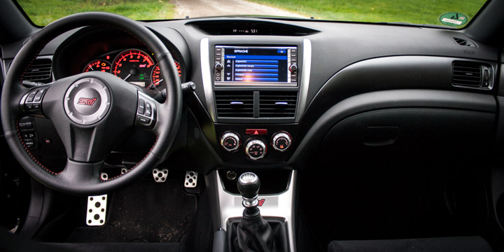 Subaru WRX STi Cockpit Subaru WRX STi Cockpit