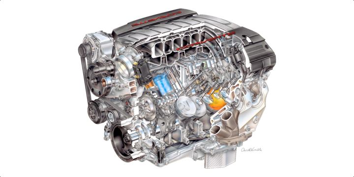 Chevrolet Corvette C7 Small Block LT1 V8 Chevrolet Corvette C7 Small Block LT1 V8