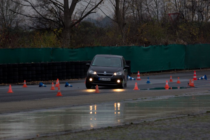 Škoda Citigo Fahrsicherheitstraining Škoda Citigo Fahrsicherheitstraining