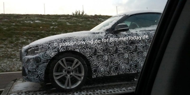 BMW 2er Cabrio F23 2014 Erlkönig Spyshots Convertible